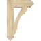 Ekena Millwork Olympic Arts & Crafts Rough Sawn Bracket, Douglas Fir, 6"W x 24"D x 36"H BKT06X24X36OLY03RDF - alternate 4